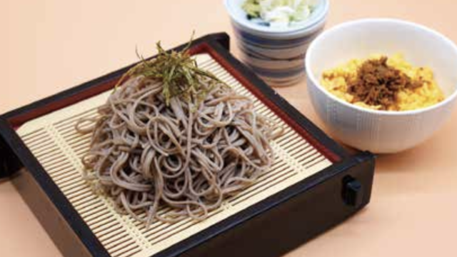 蕎麦とカツオのっけ丼セット